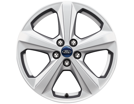 Alloy Wheel 18" 5-spoke design, Sparkle Silver